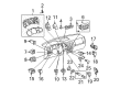 Toyota Power Window Switch Diagram - 84810-0C100