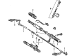 Toyota Supra Rack and Pinion Boot Diagram - 45535-14050