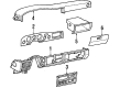 Toyota Land Cruiser Glove Box Diagram - 55501-90A00-13