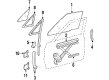 Toyota 4Runner Door Lock Cylinder Diagram - 69051-89112