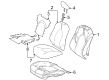Toyota Seat Cover Diagram - 71071-08200-C4
