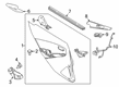 Scion iA Armrest Diagram - 74260-WB005