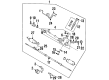 Toyota Corolla Rack and Pinion Boot Diagram - 45535-16010