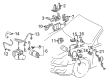 Toyota ABS Control Module Diagram - 89541-07030