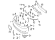 Toyota Camry Bumper Diagram - 52119-06909
