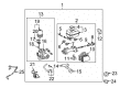 Toyota 4Runner Speed Sensor Diagram - 89543-04020
