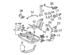 Toyota Fuel Pump Seal Diagram - 77169-14020