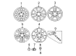 Toyota Sequoia Lug Nuts Diagram - 90942-01103