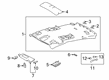 Toyota Avalon Dome Light Diagram - 81360-07040-B0