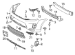 Toyota Highlander Bumper Diagram - 52119-48963