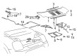 Toyota MR2 Spyder Hood Hinge Diagram - 68820-17070