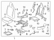 Scion iQ Seat Cushion Diagram - 71518-74080-B1