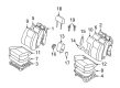 Toyota Tacoma Armrest Diagram - 72810-04010-B0