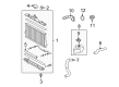 Toyota Venza Radiator Diagram - 16410-AZ054