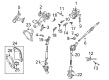 Toyota T100 Steering Shaft Diagram - 45209-35030