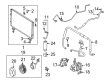 Toyota Camry A/C Accumulator Diagram - 88471-34010