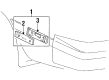Toyota Celica Side Marker Light Diagram - 81760-20040