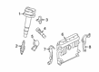 2023 Toyota Corolla Engine Control Module Diagram - 89661-1AF90