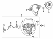 Toyota RAV4 Steering Wheel Diagram - 45100-0R200-C0