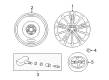 Scion Wheel Cover Diagram - SU003-00798
