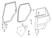 2009 Toyota Land Cruiser Door Moldings Diagram - 75740-60050
