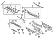 Toyota Sienna Dash Panels Diagram - 55101-08042
