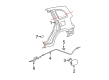 Toyota RAV4 Fuel Door Release Cable Diagram - 77035-42100