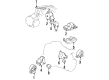 1993 Toyota Celica Engine Mount Diagram - 12372-74230