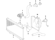 Toyota Solara Cooling Fan Assembly Diagram - 16361-74060