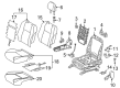 Toyota Tacoma Seat Cover Diagram - 71073-04810-B0