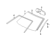 1999 Toyota Sienna Windshield Diagram - 56101-08020-83