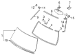 Scion xB Car Mirror Diagram - 87810-52010-B1