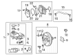 Toyota Brake Booster Vacuum Hose Diagram - 44750-10380