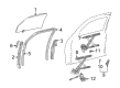 Toyota Window Run Diagram - 68151-0C010