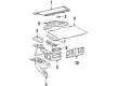 Toyota Supra Car Mirror Diagram - 87810-14170-06