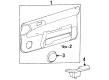 Toyota Tercel Armrest Diagram - 74210-16080-B0