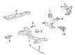 Toyota Control Arm Bracket Diagram - 48652-02081