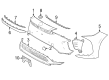 Toyota bZ4X Bumper Diagram - 52119-4A957