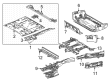 Toyota Sienna Floor Pan Diagram - 58301-08901