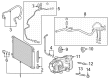 2024 Toyota Grand Highlander A/C Hose Diagram - 88710-0EB50