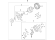 Scion Alternator Case Kit Diagram - SU003-07180