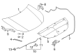 Toyota GR86 Lift Support Diagram - SU003-09176