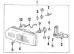 Toyota Previa Fog Light Bulb Diagram - 90981-13027