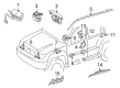 Toyota Air Bag Sensor Diagram - 89831-60010