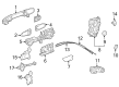 Toyota bZ4X Window Motor Diagram - 85720-42160