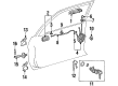Toyota Tercel Door Check Diagram - 68610-16090
