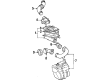 Toyota Celica Mass Air Flow Sensor Diagram - 22250-74120