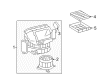 Toyota Land Cruiser Blend Door Actuator Diagram - 87106-50550