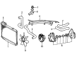 Toyota Previa Cooling Fan Assembly Diagram - 16361-76060