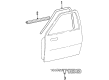 Toyota T100 Door Seal Diagram - 68210-34010